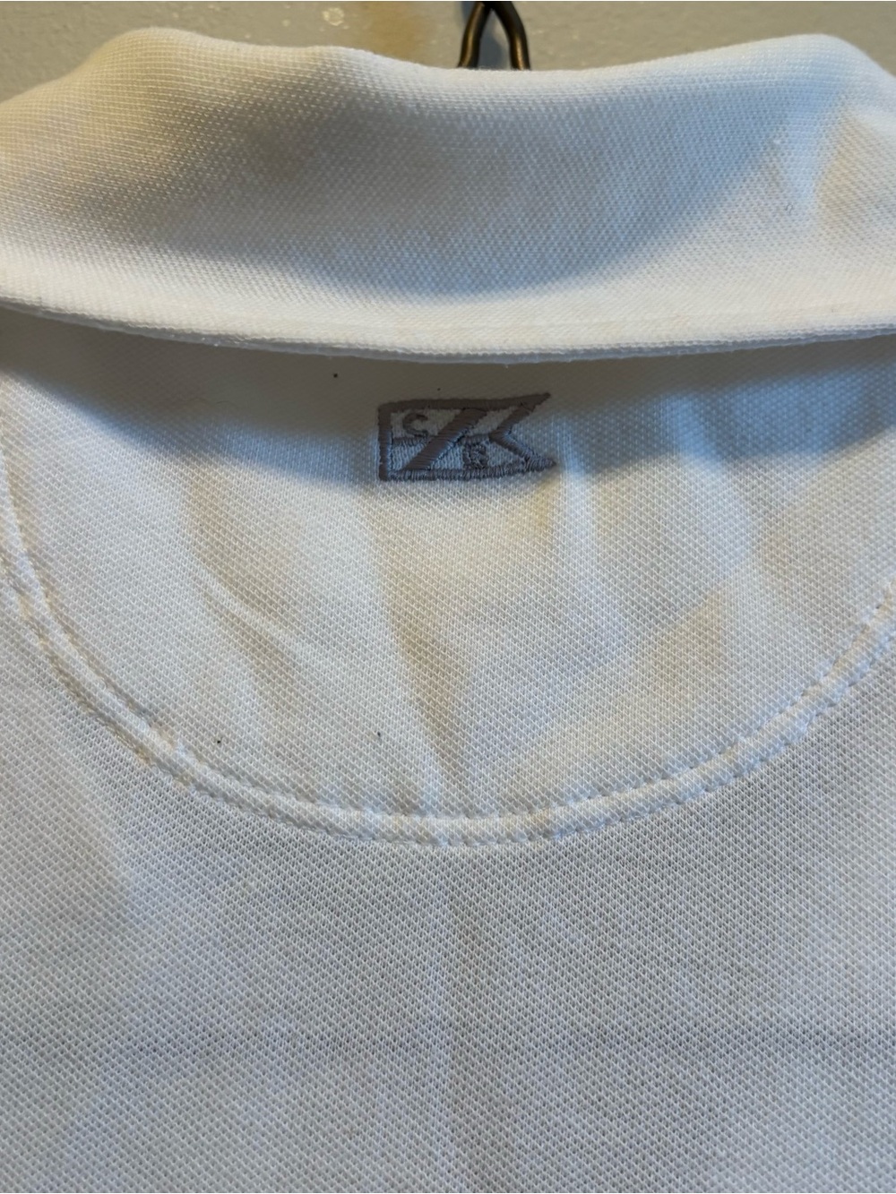 Cutter & Buck White Polo with Tennessee Titans Logo - Picture 6 of 6